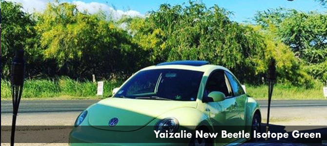 Yaizalie New Beetle Isotope Green