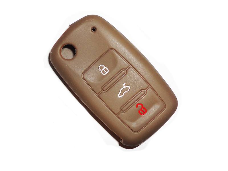 VW Silicone Key Brown