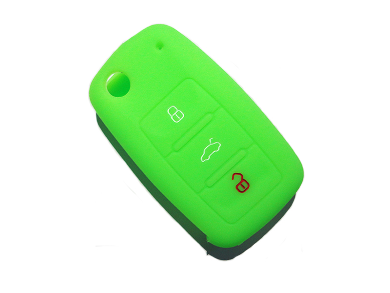 VW Silicone Key Green Lime