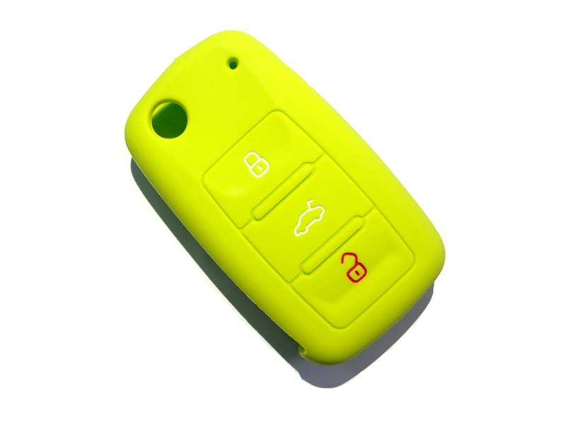 VW Silicone Key Green