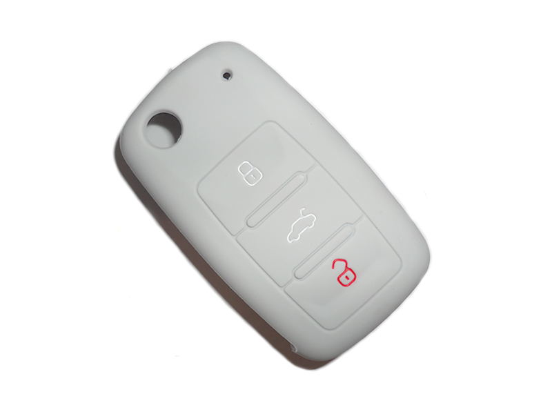 VW Silicone Key Silver